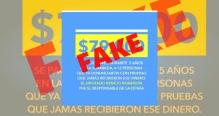 Fake News, solo es eso, asegura Benicio Robinson