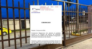 Contratista lamenta incidente