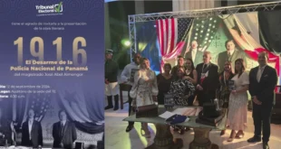 Abel Almengor presentó su nuevo libro "1916: el desarme de la Policía Nacional"