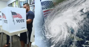 Campaña electoral entre huracanes en Estados Unidos