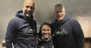 Luca Toni bromea con Guardiola: "Arruinaste el fútbol con el 'falso nueve'"