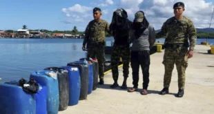 Senafront incautó 408 litros de cocaína líquida