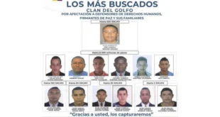 Cabecillas del Clan del Golfo en Panamá