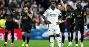 Sorpresa en el Bernabéu: Valencia derrota al Real Madrid con gol en el minuto 95