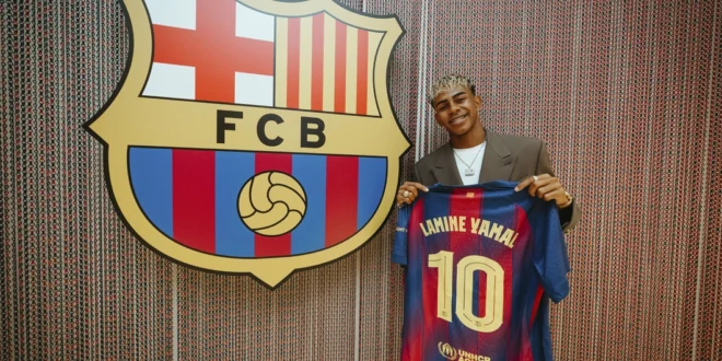 Lamine Yamal hereda el '10' del FC Barcelona: Un nuevo capítulo para la joven estrella
