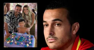 Pedro Rodríguez genera debate en redes tras apoyar a su hijo en fiesta temática con vestido rosa