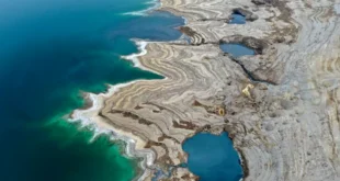 Los misterios del Mar Muerto: Un laboratorio natural de gigantes de sal