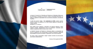 Panamá reabre su sección consular en Venezuela tras suspensión de servicios