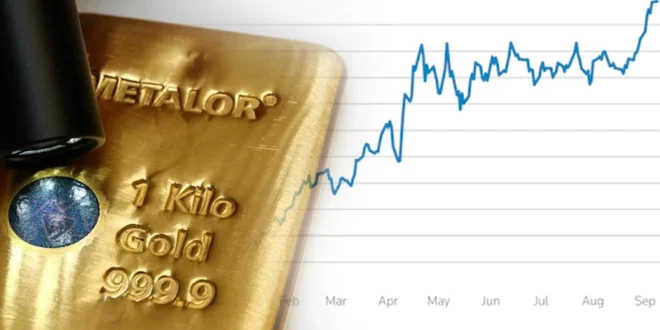 El Oro Alcanza un Nuevo Récord Histórico Impulsado por Expectativas de Recortes de Tasas