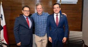 Embajador Cabrera fortalece cooperación en seguridad junto a autoridades de Panamá y EE. UU.