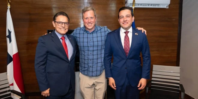 Embajador Cabrera fortalece cooperación en seguridad junto a autoridades de Panamá y EE. UU.