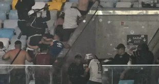 Incidentes en el Maracaná: Enfrentamientos entre la Policía Brasileña e Hinchas de Lanús durante la Copa Sudamericana