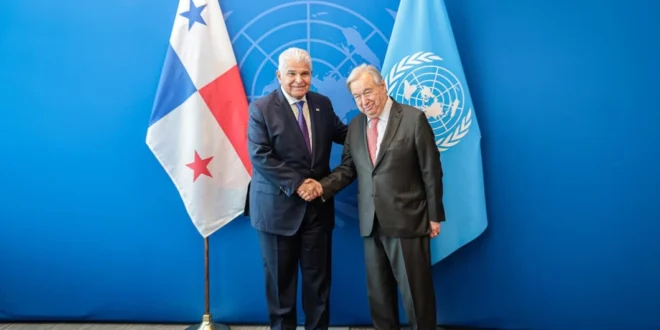 Mulino y Guterres destacan la neutralidad del Canal como clave para la estabilidad global