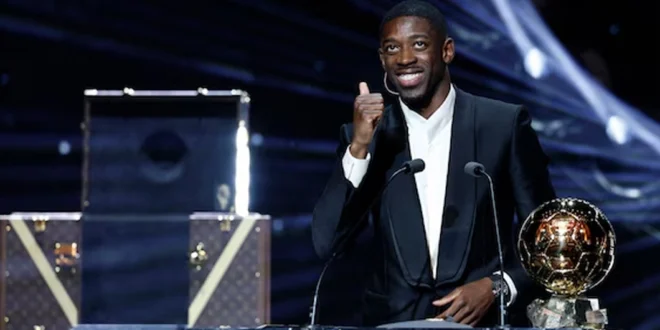 Ousmane Dembélé se alza con el Balón de Oro 2025 tras superar a Lamine Yamal