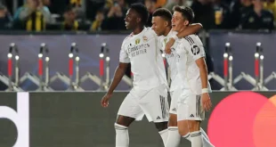 Real Madrid arrasa 5-0 al Kairat Almaty con hat-trick de Mbappé