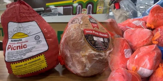 300 mil Jamones serán Comprados en Panamá y 200 mil afuera porque no hay aquí