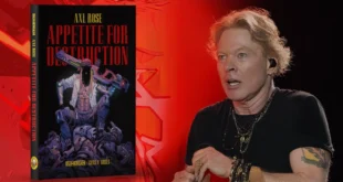 Axl Rose se Transforma en Androide Cyberpunk en Nueva Novela Gráfica