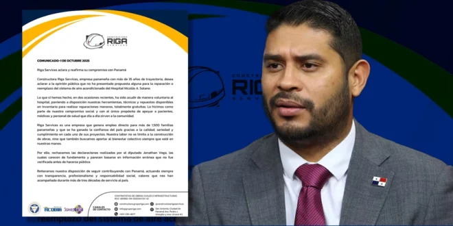 Diputado Jonathan Vega miente, según Riga Services
