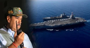 EEUU despliega portaaviones en el Caribe ante tensión con Venezuela
