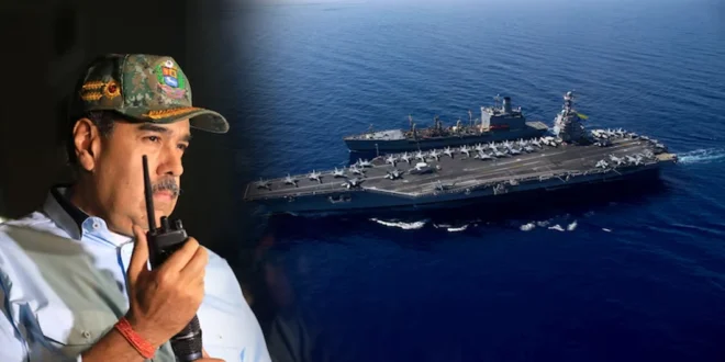EEUU despliega portaaviones en el Caribe ante tensión con Venezuela