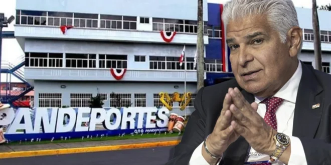 El presidente José Raúl Mulino objeta proyecto que Duplicar funciones de PANDEPORTES
