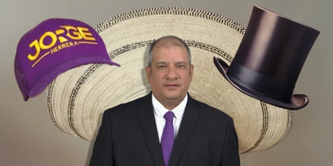 Jorge Herrera, el hombre que busca usar más sombreros que cabezas; ¿querrá ser Presidente en el 2029?