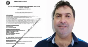 Juan Carlos Soto, uno de los “bendecidos” por ANATI: 32 hectáreas por centavos el metro cuadrado