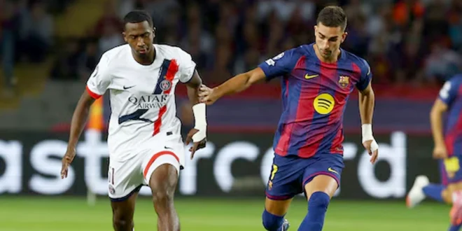 PSG vence al Barcelona 2-1 en un emocionante partido de Champions League en Cataluña