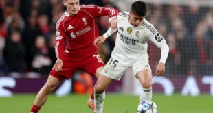Champions League al Rojo Vivo: Bayern Múnich y Arsenal Lideran, Real Madrid Cae ante Liverpool