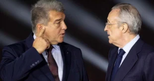 Laporta Responde con Firmeza a Florentino Pérez y Denuncia la 'Barcelonitis' del Real Madrid