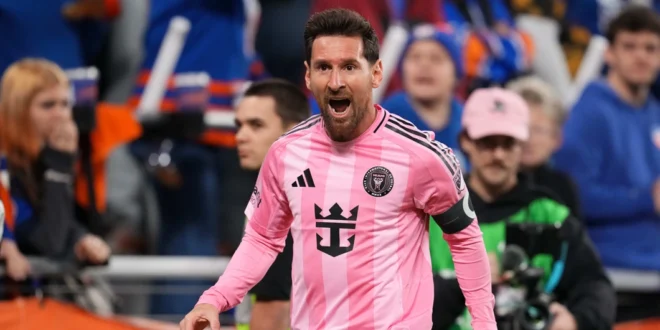 Lionel Messi deslumbra con gol y asistencias en la goleada del Inter Miami ante Cincinnati