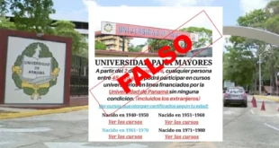 Universidad de Panamá Alerta sobre Falsos Cursos Gratuitos Online