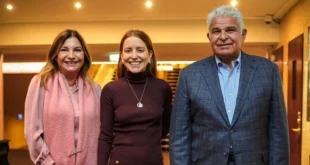 Ana Corina Sosa destaca el rol de Panamá en la causa democrática venezolana y reconoce liderazgo de Mulino en Oslo