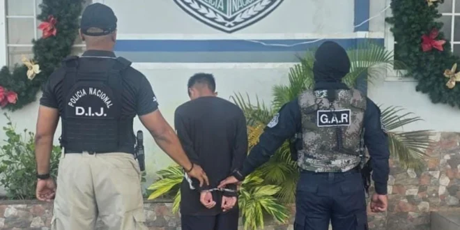 Capturan en Arraiján a sospechoso de tentativa de homicidio