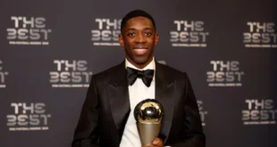 ¡Dembélé es The Best! El Francés Cierra un Año Mágico con el Premio FIFA al Mejor Jugador