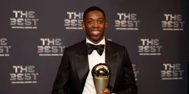¡Dembélé es The Best! El Francés Cierra un Año Mágico con el Premio FIFA al Mejor Jugador
