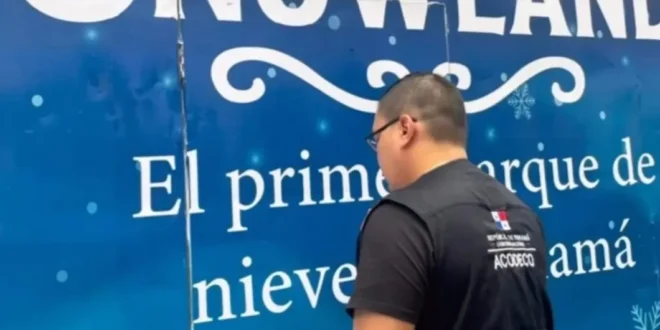 Fin del sueño de nieve: Cancelan ‘Snowland Panamá’ tras fiscalización de la Acodeco