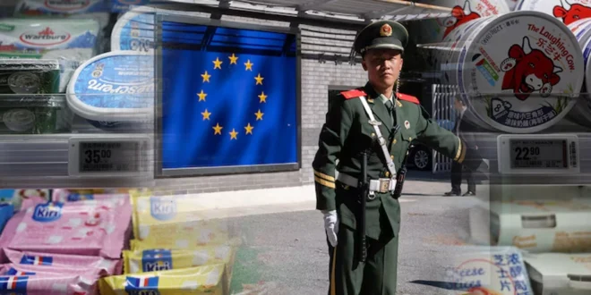 Guerra Comercial: China golpea a la Unión Europea con aranceles masivos a productos lácteos