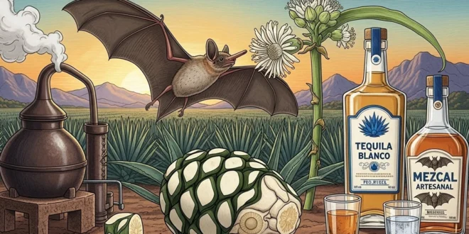 La Importancia de los Murciélagos para el Tequila y el Mezcal: Un Llamado a la Conservación