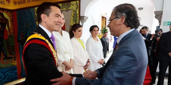 Noboa sacude el comercio andino: Ecuador impondrá tasa del 30% a productos colombianos tras roces con Petro