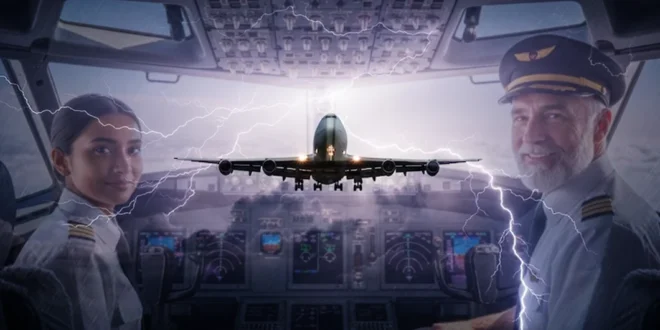 Tormentas y relámpagos: ¿Qué tan peligroso es que un rayo alcance a tu avión en pleno vuelo?