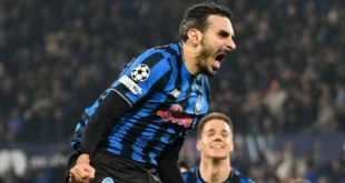 Zappacosta celebra su gol ante el Dortmund