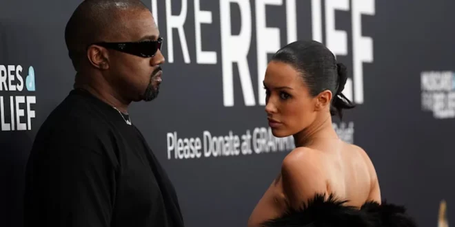 Bianca Censori y Kanye West