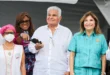 Presidente Mulino junto a la Primera Dama y demás invitados, durante el inicio de la construcción del nuevo edificio del Instituto Oncológico Nacional (ION)