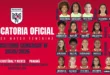 Convocatoria oficial de la Selección Mayor Femenina de Fútbol
