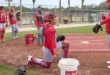 Juan Rujano receptor panameño entrenando en el Spring Training de los Cardenales de San Luis