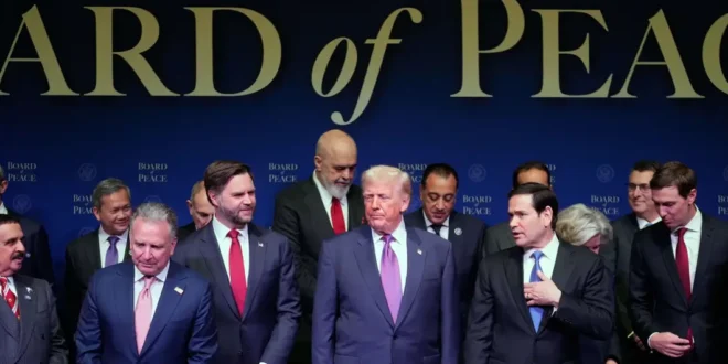 Donald Trump inauguró la primera Junta de Paz en Washington