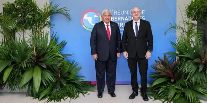 Presidente José Raúl Mulino en la 39ª Reunión de Gobernadores del BID en Panamá