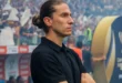 Filipe Luis dirigiendo un partido del Flamengo