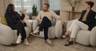 Ben Affleck en un evento sobre tecnología y cine